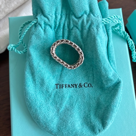Tiffany & Co sommerset mesh ring - Picture 2 of 4